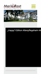 Mobile Screenshot of altenheim-mariarast.de