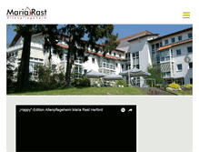 Tablet Screenshot of altenheim-mariarast.de